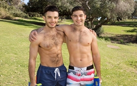 Gay Bareback - Manny and Tanner