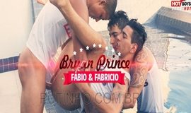 Os Gêmeos gays Fabio e Fabrício dando o cu pro Brian Prince