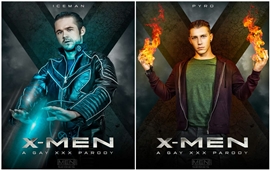 Super Gay Hero – X-Men A XXX Porn Parody Part 2 – Paul Canon and Mike De Marko