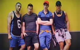 Devian hooks up with 3 guys – Philippe, Fabien, Max Toro - Bareback