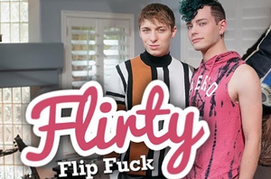 Flirty Flip fuck - Jacob Hansen & Spencer Locke