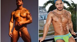 Sósia do Maluma David Christian em porno hétero amador