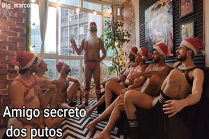 Amigo secreto de natal dos putos