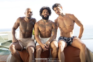 Markin Wolf, Andy Rodrigues e Caio Rodrigues