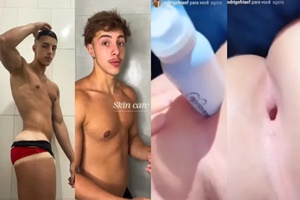 TikToker brasileiro viraliza após enfiar desodorante no cuzinho