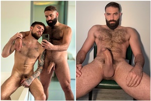 Leandro HairyDomXL fudendo o brasileiro Felippe Masson
