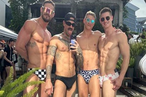 James Cassidy, Bryce Jax, Leo e Max