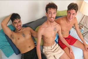 Andy Adler Bruce Garcia Alex Rise - Three Naked Boys Make One Sticky Mess