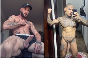 Estevão Oliveira passivo com Guillaume Wayne