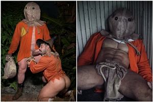 Espantalho fudendo o Colombiano Rabudo