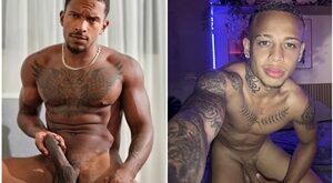 Caio Rodrigues passivo com Lucas Ferrari