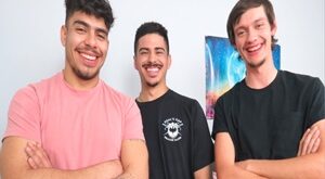 Bruce Garcia & Lammar Stone Breed Marc Gregor In Three Way Group Sex