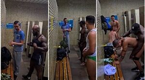 Câmera escondida no banheiro da academia