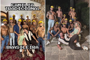 Casal Luar fazendo suruba com os peões da obra