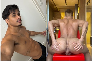Guilherme Silva passivo com ativo tatuado gostoso