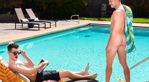 Justin DaJock fucks Trevor Harris in “Skinny Dipper”