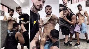 Banheirão depois do treino da academia