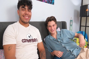 Hairy Boy Bruce Garcia Lets Adam Tyme Put Bare Twink Cock Up Ass