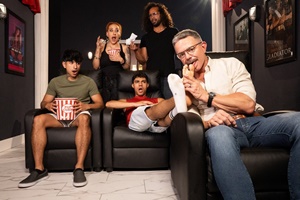 Brandon Dallas fucks Reece Scott in “Uncut Smash”