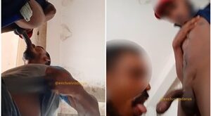 Mamando o flanelinha até ele gozar