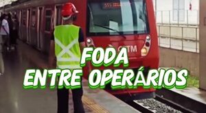Foda entre operários do metrô de SP