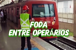 Foda entre operários do metrô de SP