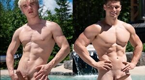 Malik Delgaty bangs and breeds Jake Lux in “Happy Campers”