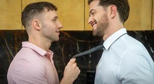 Johnny Donovan bangs Miles Fallon in “Eat the Rich, Episode 3 – Exchange Rate”