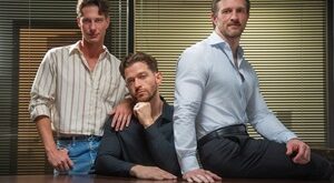 Ryan Orion, Johnny Donovan and Paul Wagner in “Eat the Rich, Episode 4 – Mutual Interest”