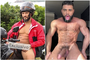 Juninho Motoboy fazendo sexo passivo com o Rico